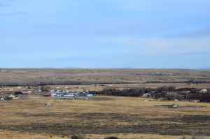 Ethete, Wyo., population 1,500, is the seat of Northern Arapaho tribal government, or as Dr. Vonda Wells thinks of it, the Capitol of the Northern Arapaho Nation. (Matthew Copeland/wyomingdigest.com)